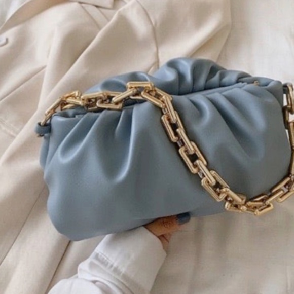 Puff Chain Handle Handbag - Picture 2 of 4